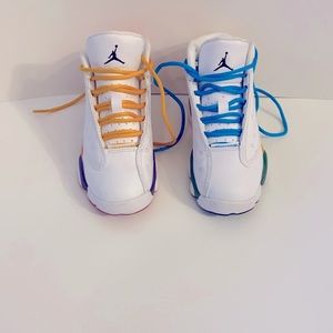 Boys Reto Jordan 13’s size 11 C, Worn once!